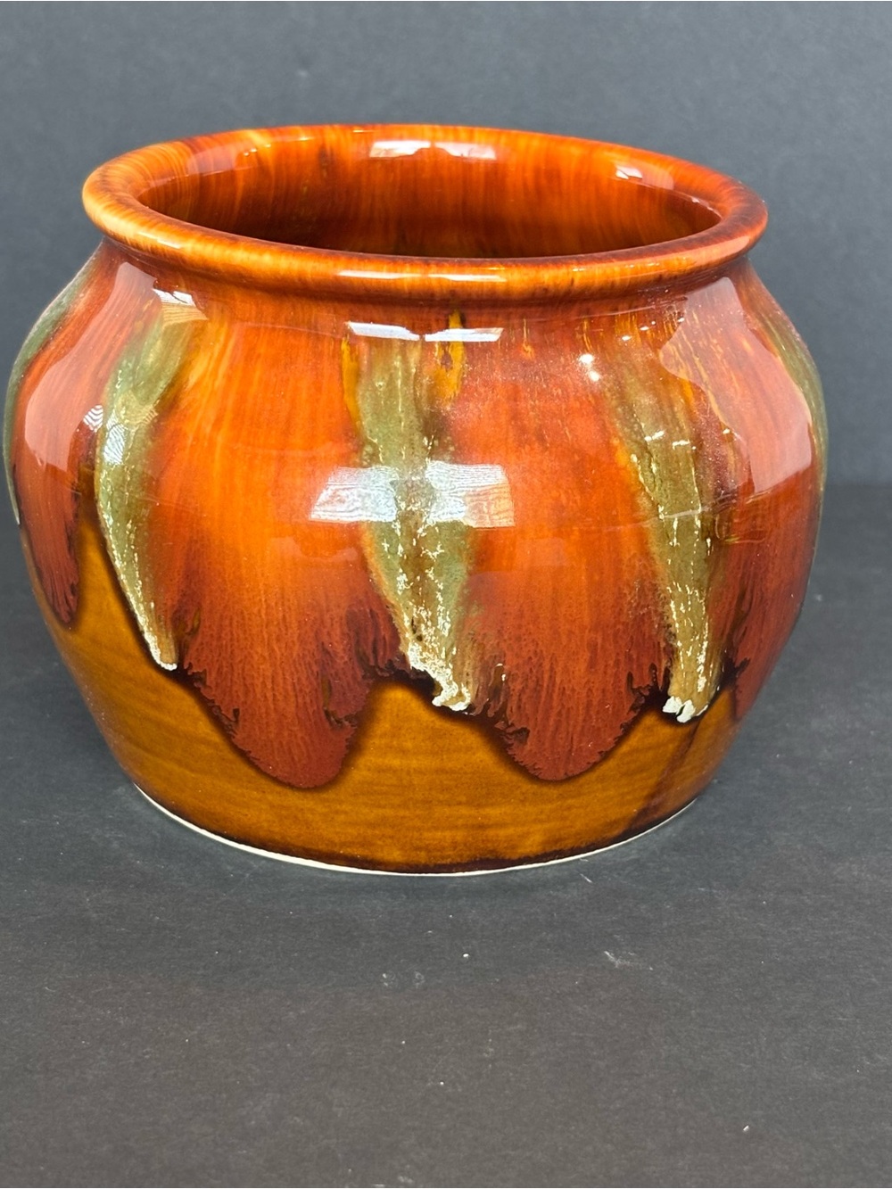 Vintage Pottery Vase Signed Dryden McD Original 4” Hand Thrown - Picture 3 of 7